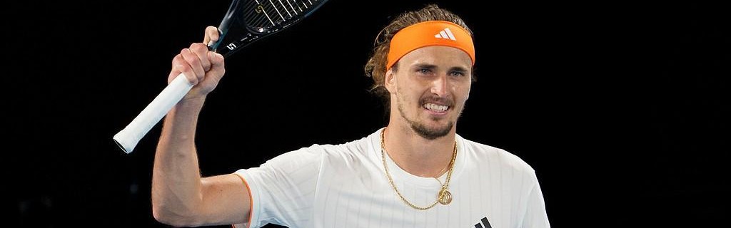 kaiyun-兹维列夫3-1击败勒纳-钱，连续三年跻身澳网男单四强