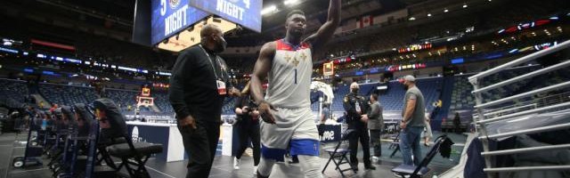 kaiyun-锡安手指骨折恐报销 鹈鹕不满NBA纵容凶狠对抗