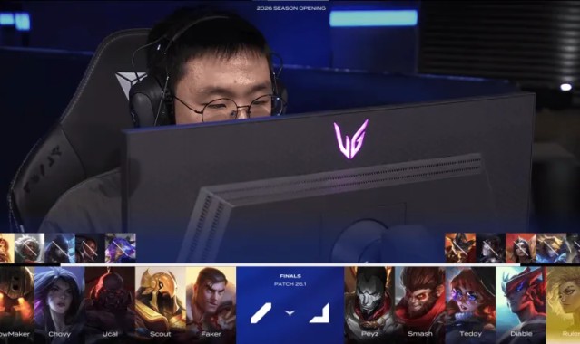 中单队 1-0 下路队：Chovy15杀卡莎全场carry，中单队逆转胜