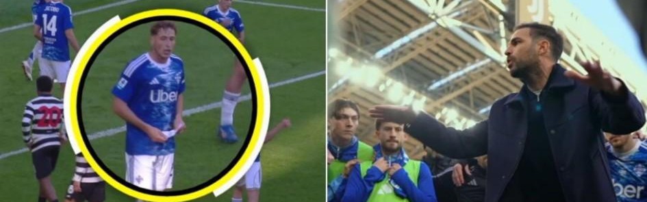 小法赛后对科莫全队讲话：别看积分榜，你们真的很强