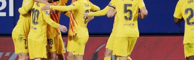 开云体育下载-【西甲】阿尔瓦爆射 莫里巴首球 巴萨2比0奥萨苏纳